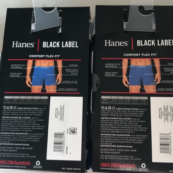 Hanes | Underwear & Socks | Hanes Black Label Mens Trunks 4 ...